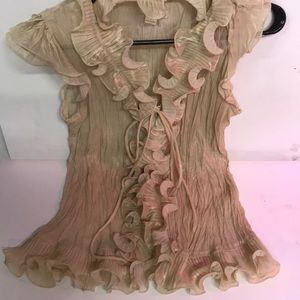 Frilly Vintage Blouse